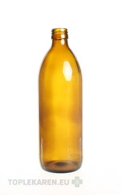 LIEKOVKA 500 ml hnedá GL28, L18 - ČECHVALAB