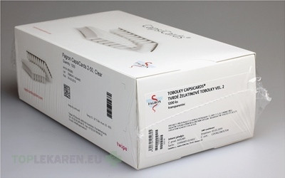 CapsiCards želatínové kapsule veľkosť 2 - FAGRON