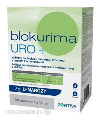 Blokurima URO+ 2g D-manózy