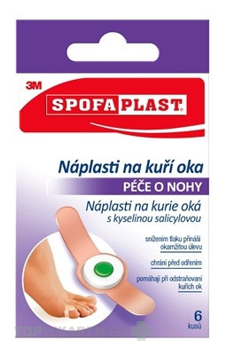 3M SPOFAPLAST č.183 Náplasť na kurie oká
