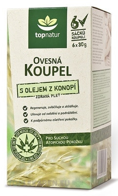 topnatur OVSENÝ KÚPEĽ S KONOPNÝM OLEJOM