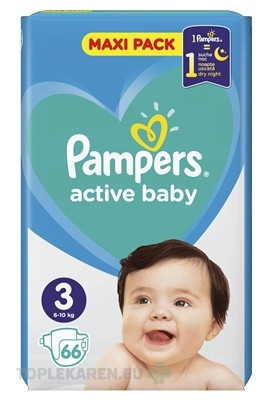 PAMPERS active baby Maxi Pack 3 Midi