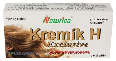 Naturica KREMÍK H Exclusive + Kyselina hyalurónová