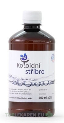Koloidné striebro 20 ppm