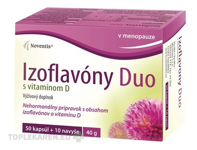 Noventis Izoflavóny Duo s vitamínom D