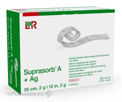 Suprasorb A+Ag Tamponáda