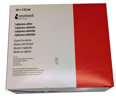 serumwerk Klysma salinická (klyzma)