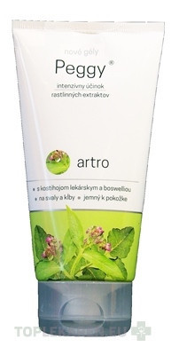 PEGGY nové gély Artro