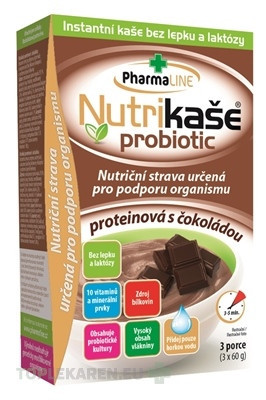 Nutrikaša probiotic - proteinová s čokoládou