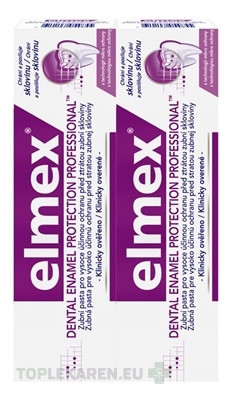 ELMEX DENTAL ENAMEL PROTECTION ZUBNÁ PASTA DUOPACK