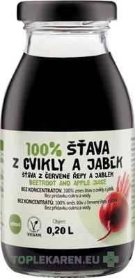 zdravo 100% ŠŤAVA Z CVIKLY A JABĹK