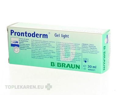 B.BRAUN PRONTODERM GEL LIGHT