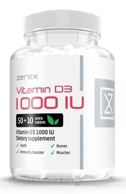 Zerex Vitamín D3 1000 IU