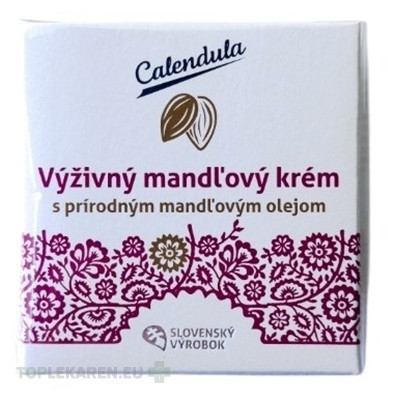 Calendula VÝŽIVNÝ MANDĽOVÝ KRÉM