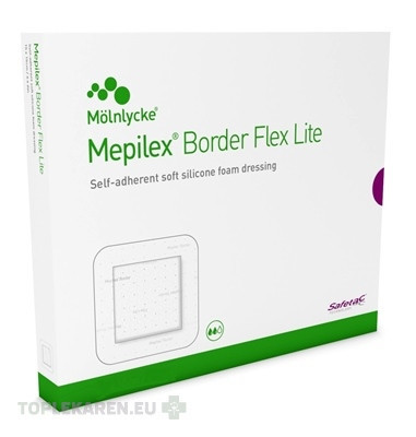 Mepilex Border Flex Lite 5x12,5 cm