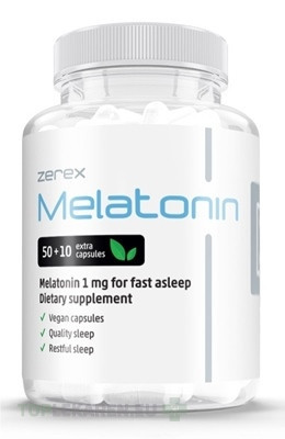 Zerex Melatonín 1 mg