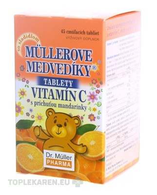 MÜLLEROVE medvedíky - VITAMÍN C