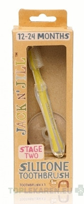JACK N´JILL Silikónová zubná kefka