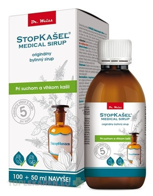 STOPKAŠEĽ Medical sirup Dr. Weiss