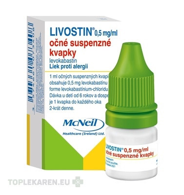 Livostin 0,5 mg/ ml