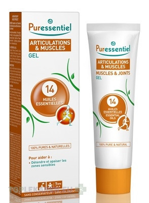 PURESSENTIEL Gél na svaly a kĺby