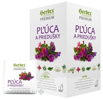 HERBEX Premium PĽÚCA A PRIEDUŠKY