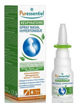 PURESSENTIEL RESPIRATORY Nosný sprej