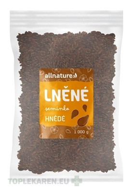 Allnature ĽANOVÉ semienko HNEDÉ