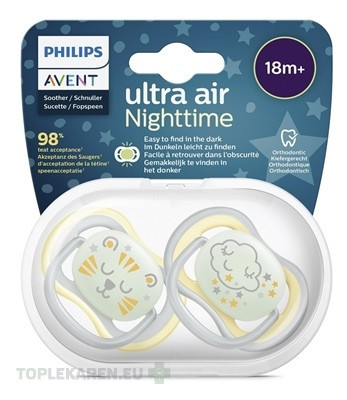 AVENT CUMLÍK Ultra air 18m+ neutral nočný