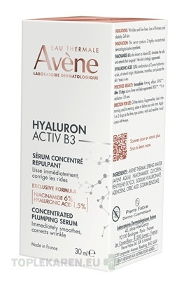 AVENE HYALURON ACTIV B3 Sérum