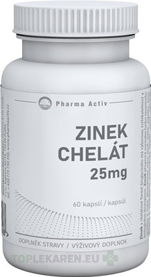 Pharma Activ ZINOK Chelát 25 mg