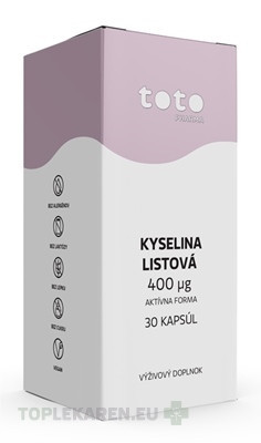 TOTO KYSELINA LISTOVÁ ACTIVE 400 μg