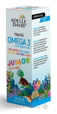 Adelle Davis OMEGA 3 z morských rias JUNIOR
