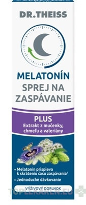 Dr.Theiss MELATONÍN SPREJ na zaspávanie PLUS