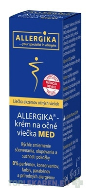 ALLERGIKA Krém na očné viečka MED