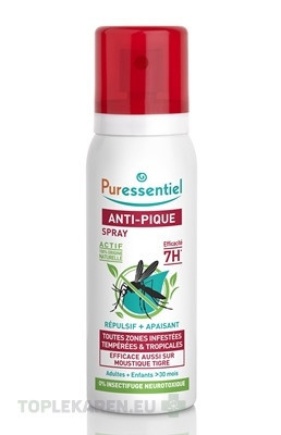 PURESSENTIEL SPREJ proti bodavému hmyzu