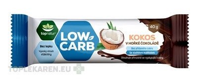 topnatur LOW CARB Kokos v horkej čokoláde