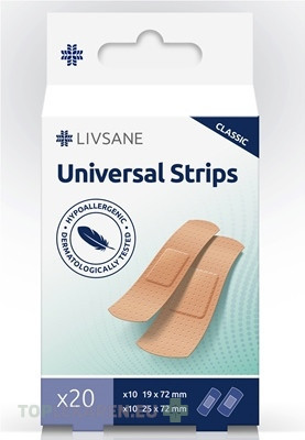 LIVSANE Náplasť Univerzálna KLASIK