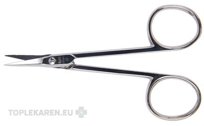 Nippes Nožničky na kožu zahnuté špicaté 9 cm