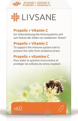 LIVSANE Propolis + Vitamín C
