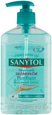 SANYTOL Tekuté mydlo DEZINFEKČNÉ Purifiant