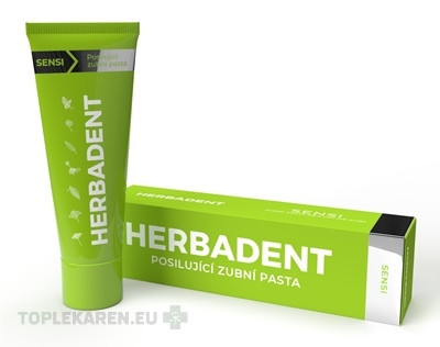 HERBADENT SENSI Posilňujúca zubná pasta