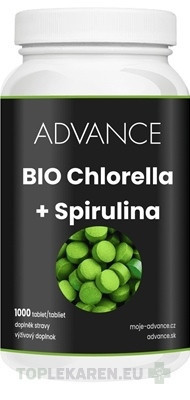 ADVANCE Chlorella + Spirulina BIO