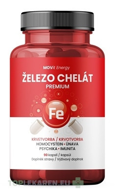 MOVit Železo Chelát Premium