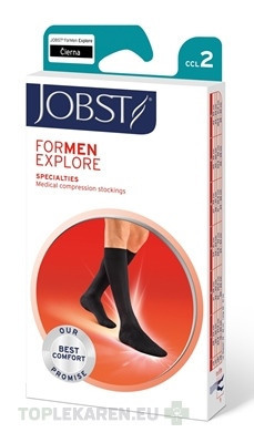 JOBST for Men EXPLORE kompresívne lýtkové pančuchy