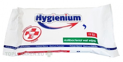 HYGIENIUM Antibakteriálne vlhčené utierky