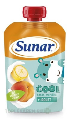 Sunar COOL Banán, Marhuľa + JOGURT