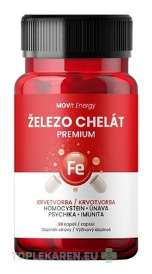 MOVit Železo Chelát Premium