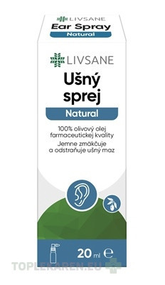 LIVSANE Ušný sprej Natural