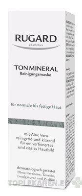 RUGARD TON MINERAL Gélová ílová MASKA